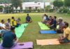 विश्व योग दिवस को ऐतिहासिक बनाने के लिए योग शिक्षकों का सतत प्रयासफल उद्यान पार्क में योग शिविर आयोजित, डॉ. नवीन सिंह ने कराया योग प्रोटोकॉल का अभ्यास