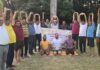 आईवाईए का योग पार्क अभियान : कराया योग प्रोटोकॉल का अभ्यास